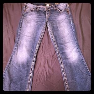 Silver jeans